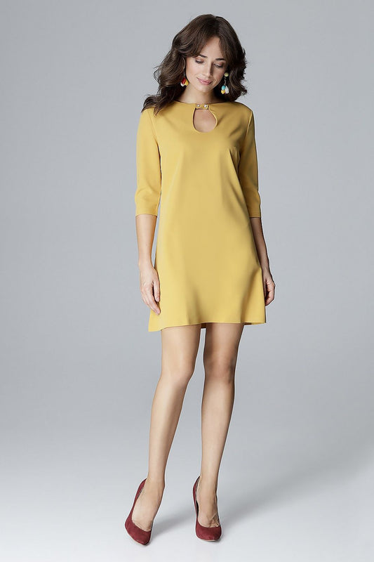  Sukienka Model L001 Yellow - Lenitif 