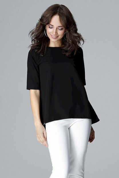   Bluzka Model L002 Black - Lenitif 