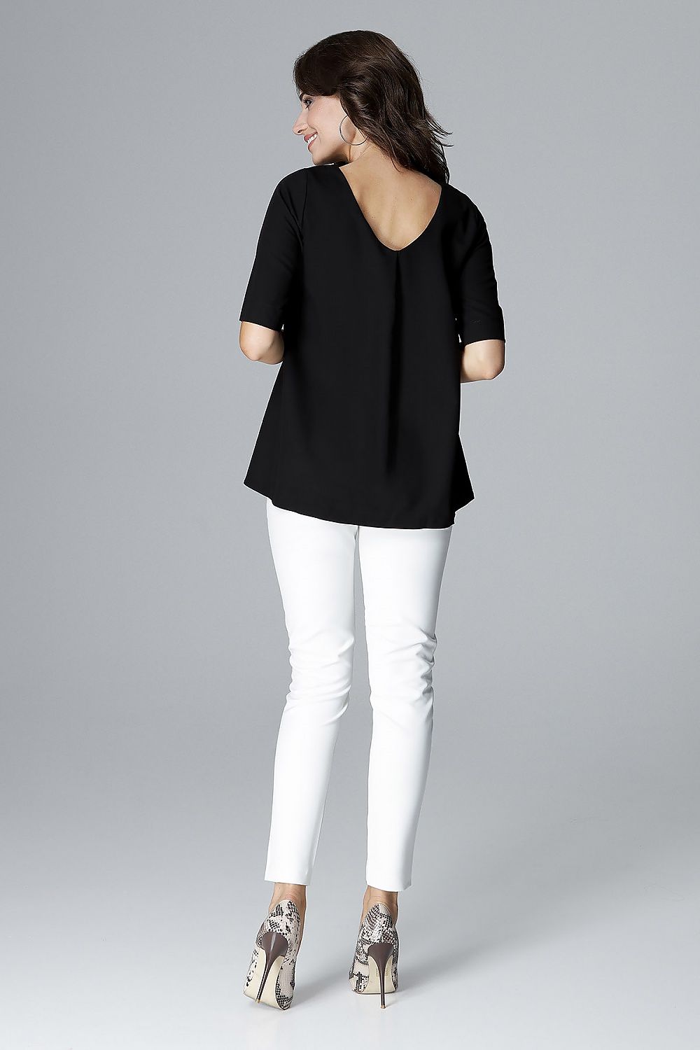  Bluzka Model L002 Black - Lenitif 