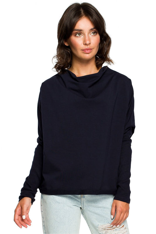   Bluza Damska Model B094 Navy - BeWear 