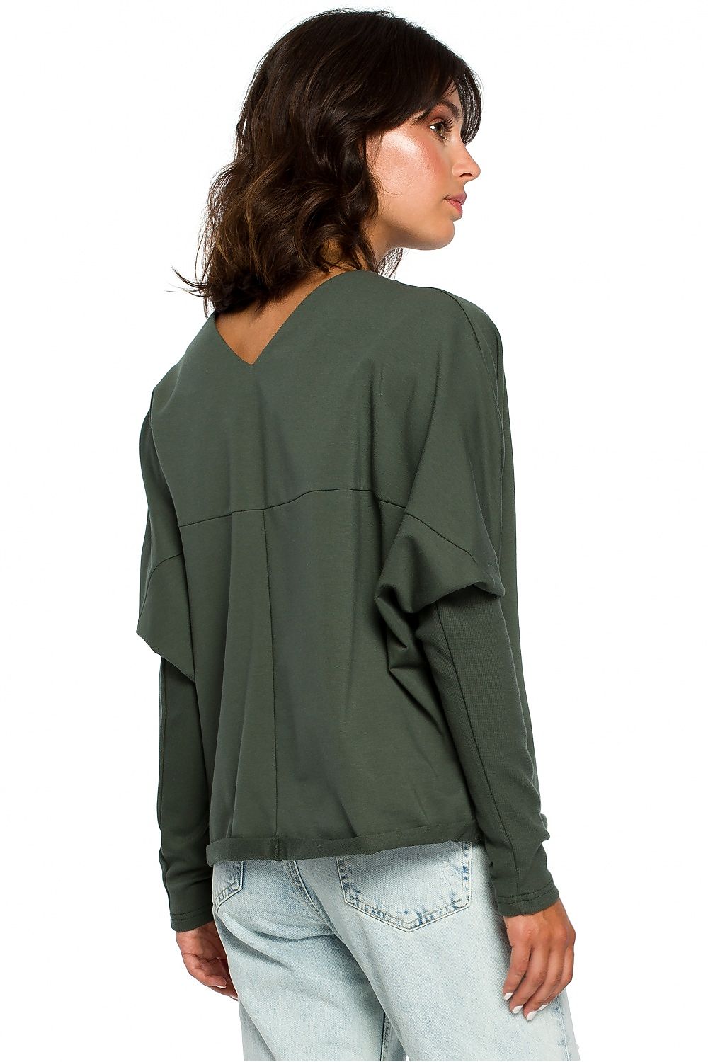   Bluza Damska Model B094 Green - BeWear 