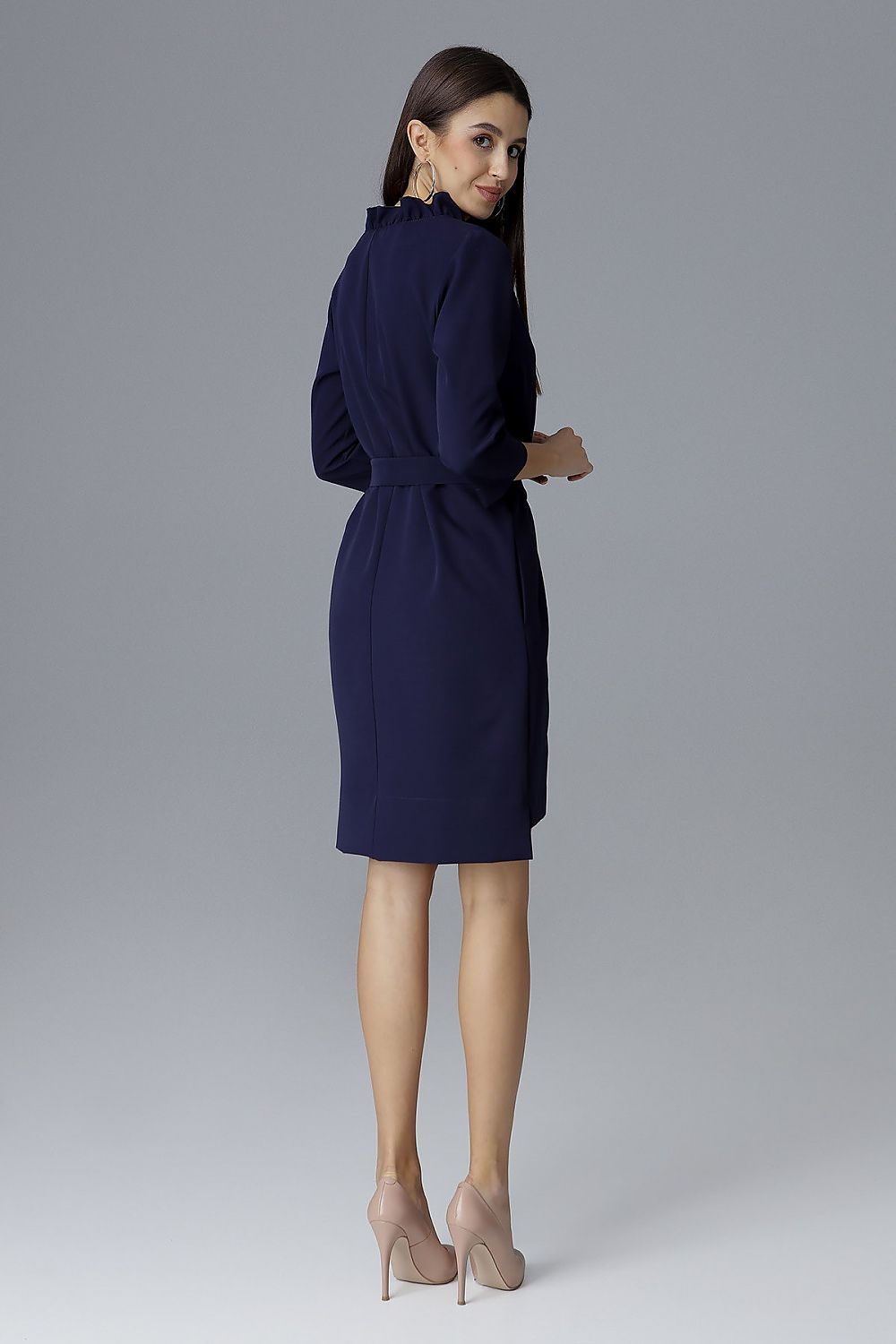  Sukienka Model M644 Navy - Figl 