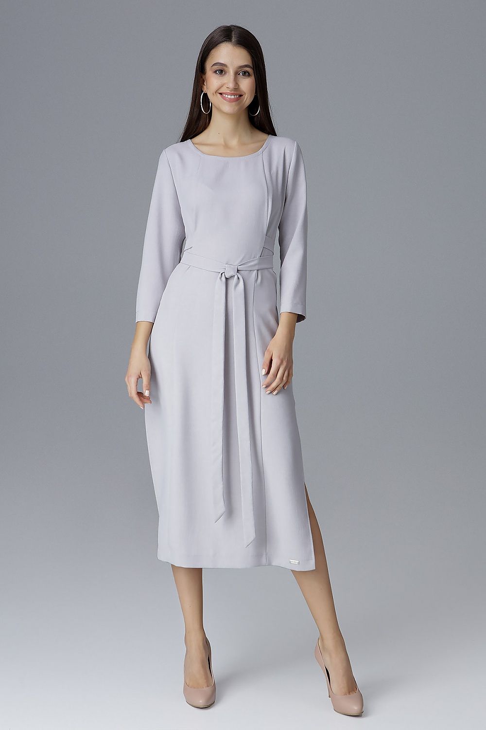   Sukienka Model M631 Grey - Figl 