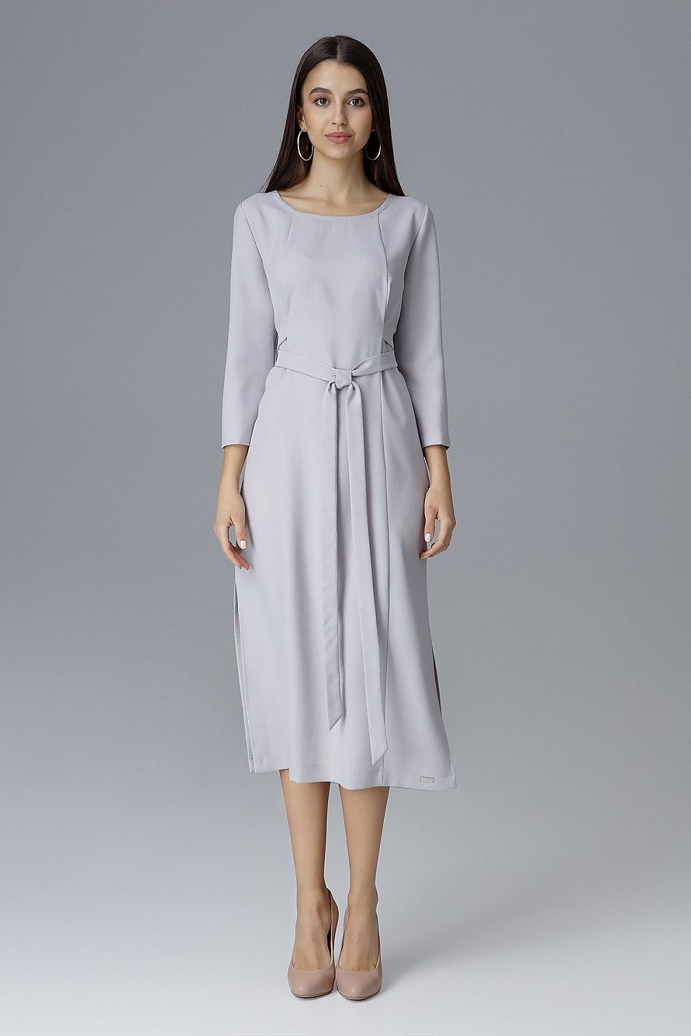   Sukienka Model M631 Grey - Figl 