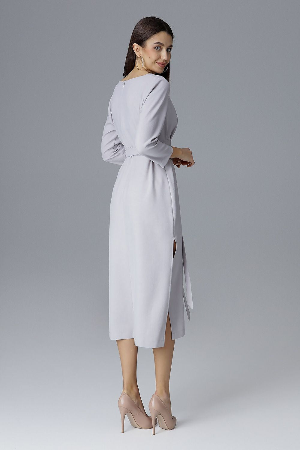   Sukienka Model M631 Grey - Figl 