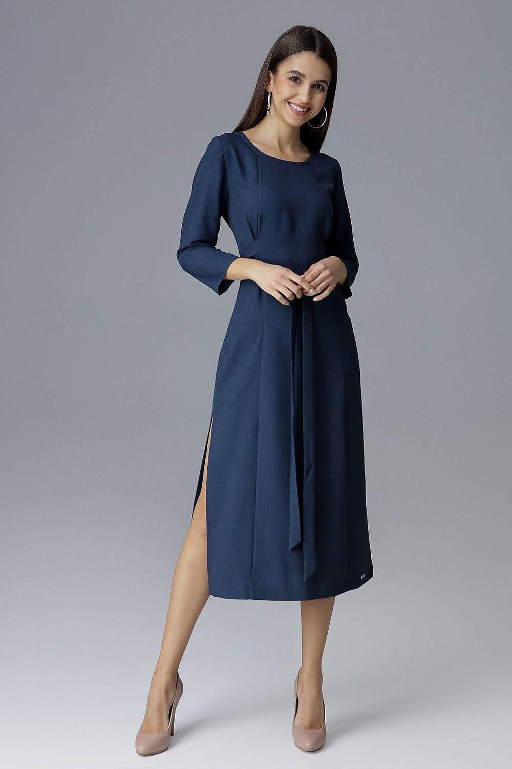   Sukienka Model M631 Navy - Figl 