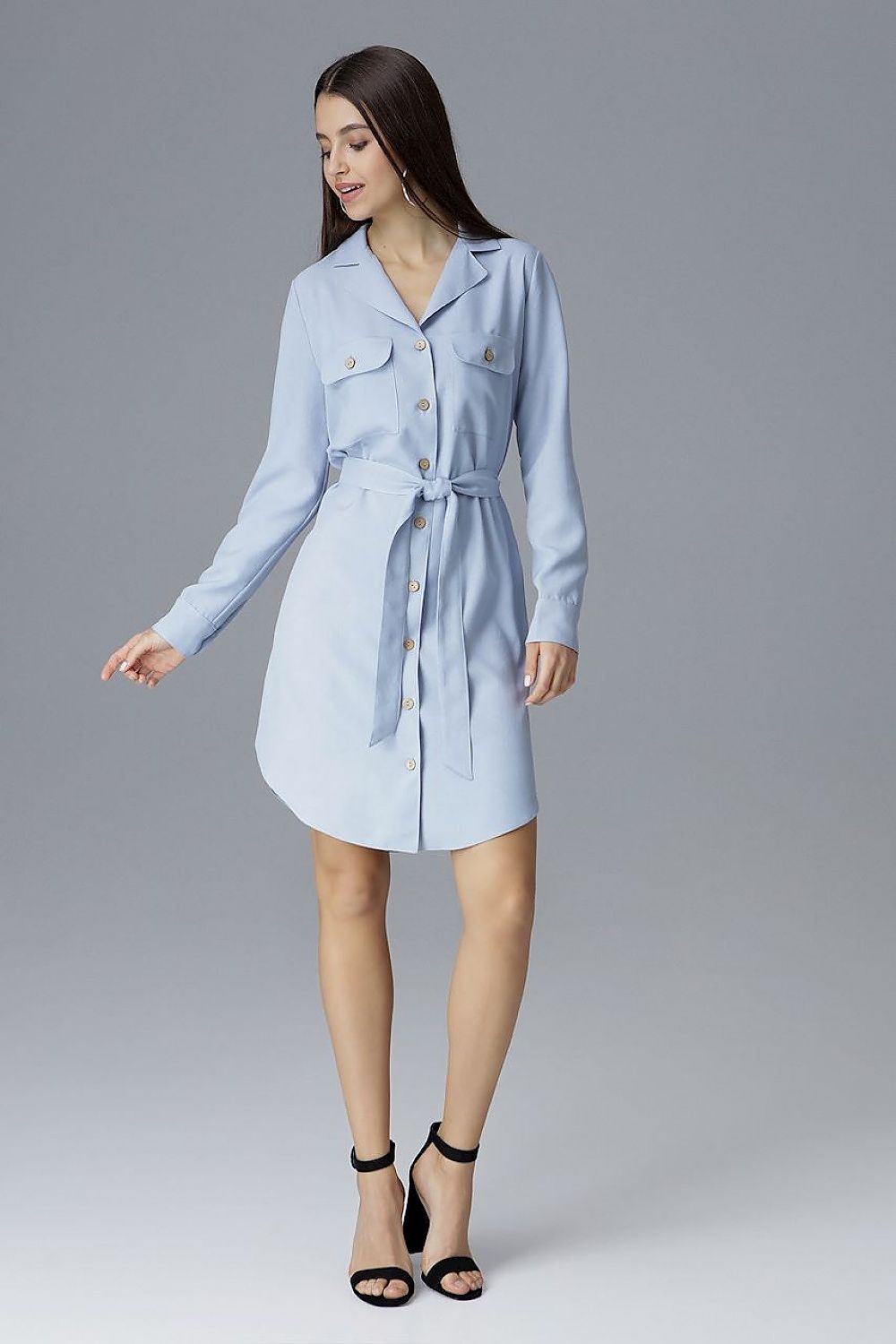  Sukienka Model M630 Sky Blue - Figl 