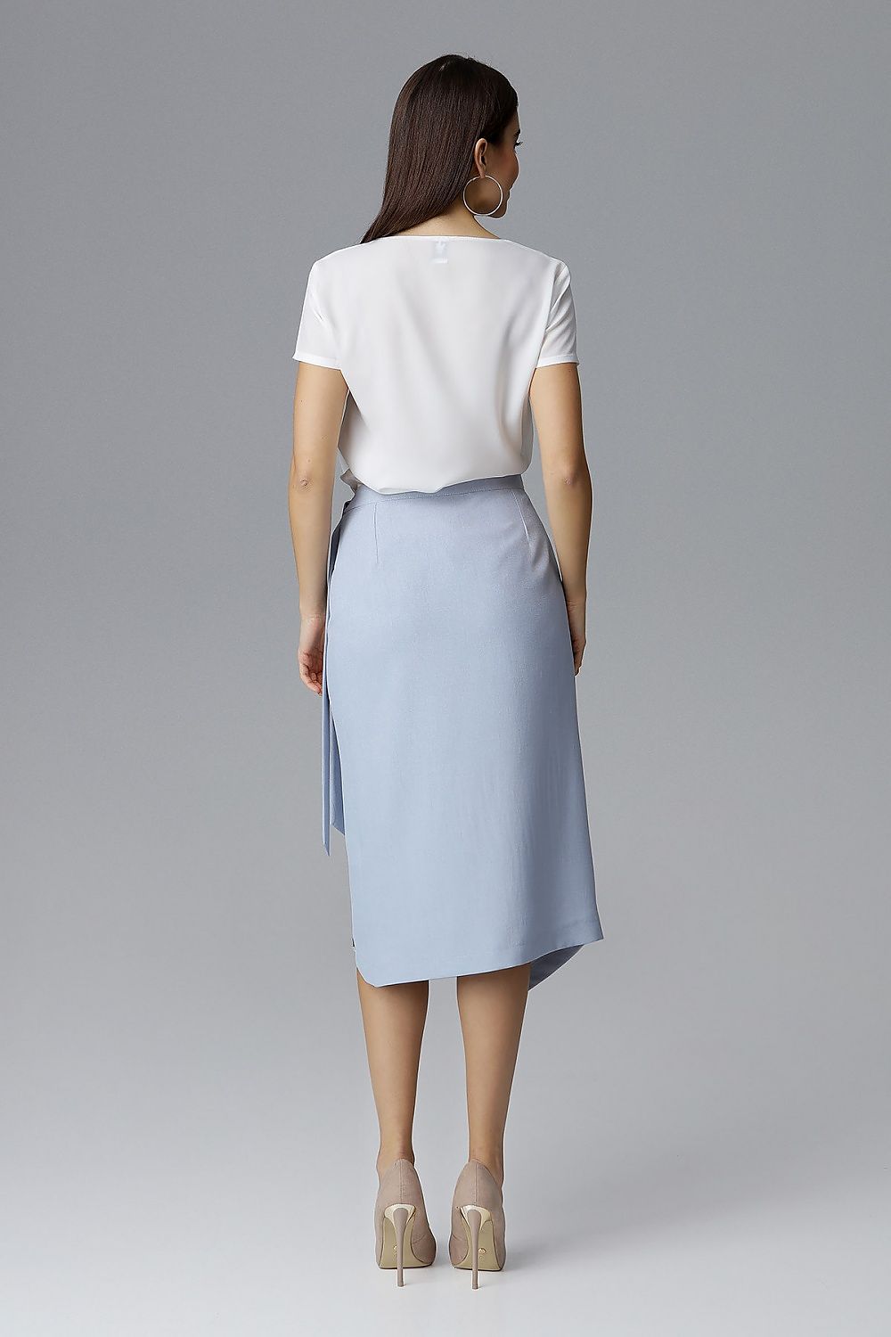  Spódnica Model M629 Sky Blue - Figl 