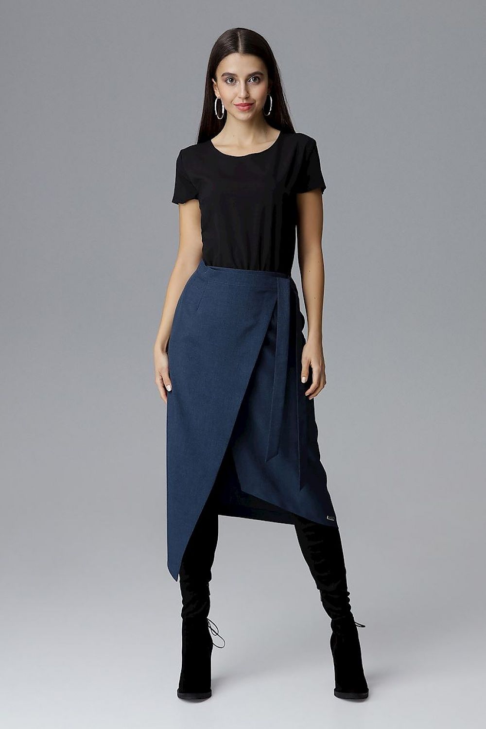  Spódnica Model M629 Navy - Figl 