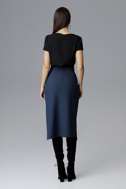  Spódnica Model M629 Navy - Figl 