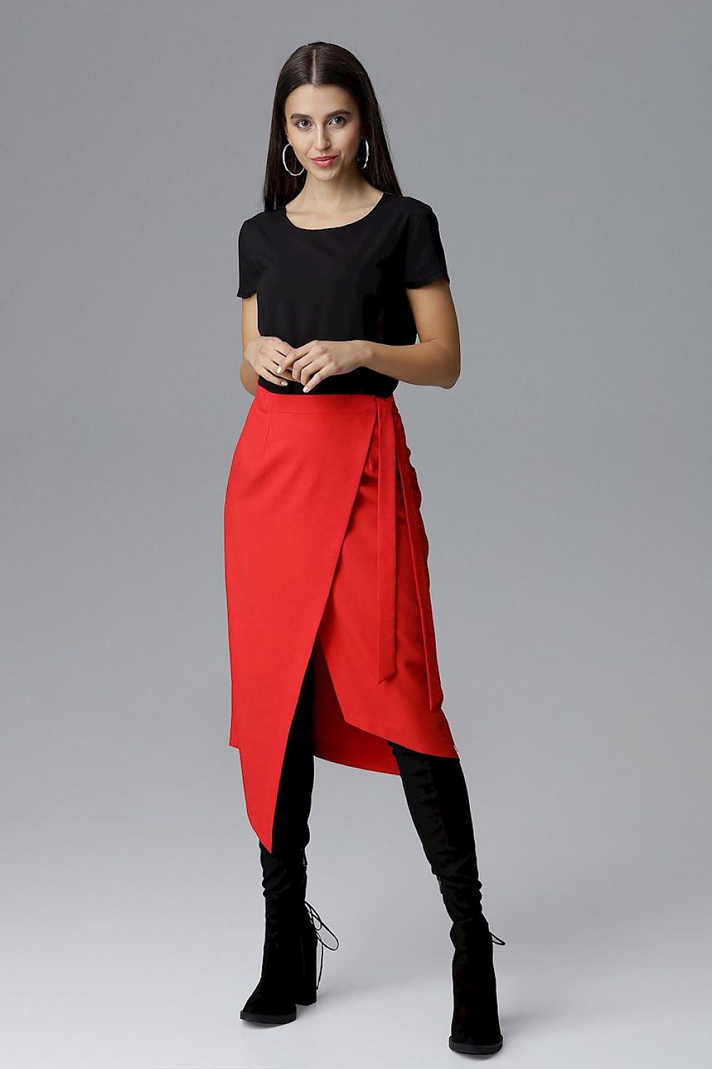  Spódnica Model M629 Red - Figl 