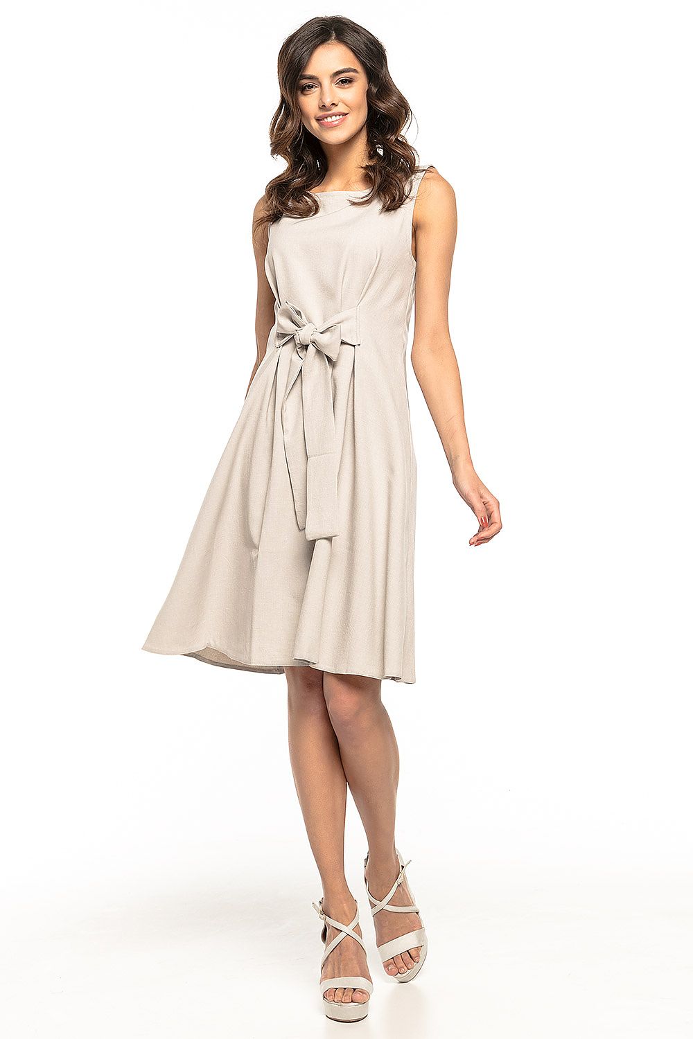  Sukienka Model T280/2 Light Grey - Tessita 
