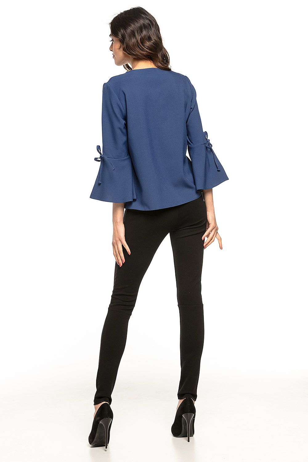   Bluzka Model T274/4 Navy - Tessita 