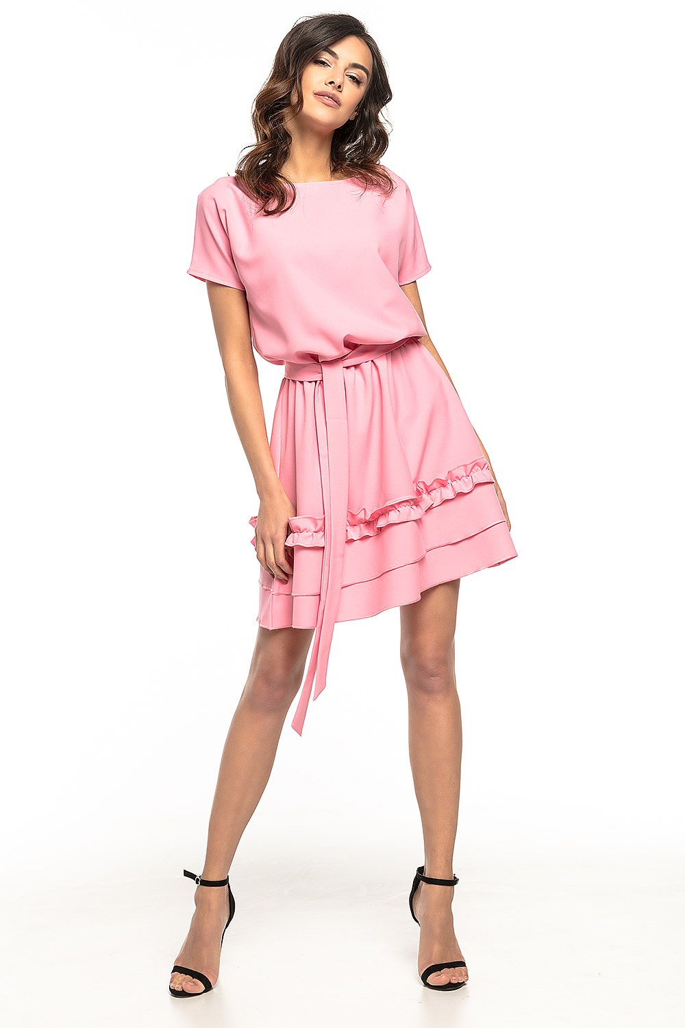  Sukienka Model T267/2 Pink - Tessita 