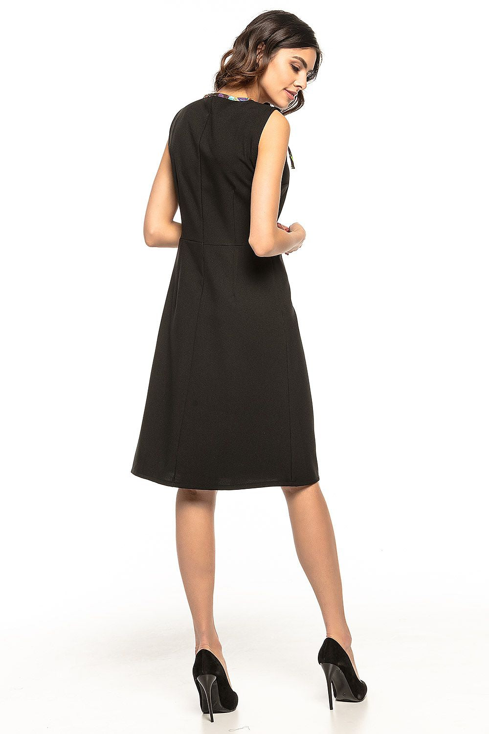  Sukienka Model T264/4 Black/Corol - Tessita 