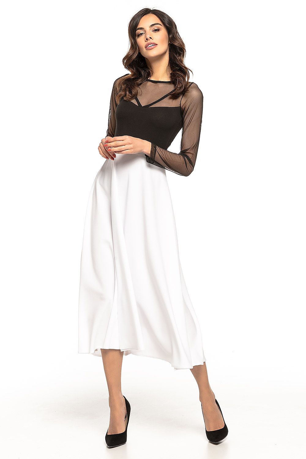  Spódnica Model T260/1 White - Tessita 