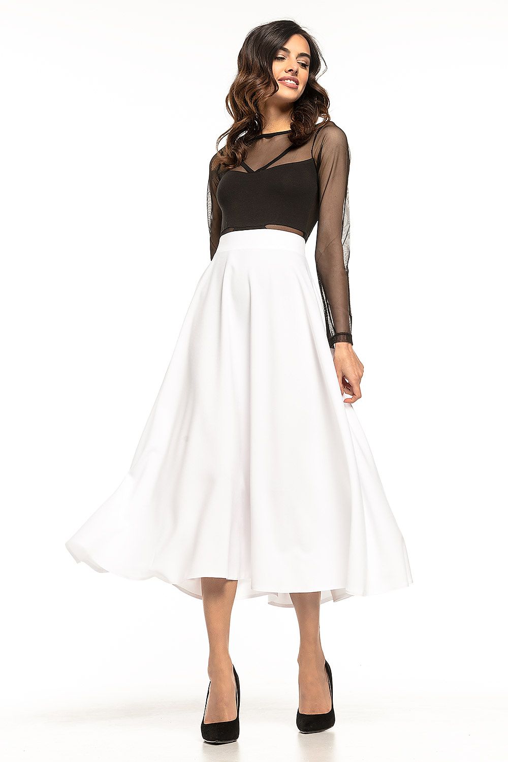  Spódnica Model T260/1 White - Tessita 