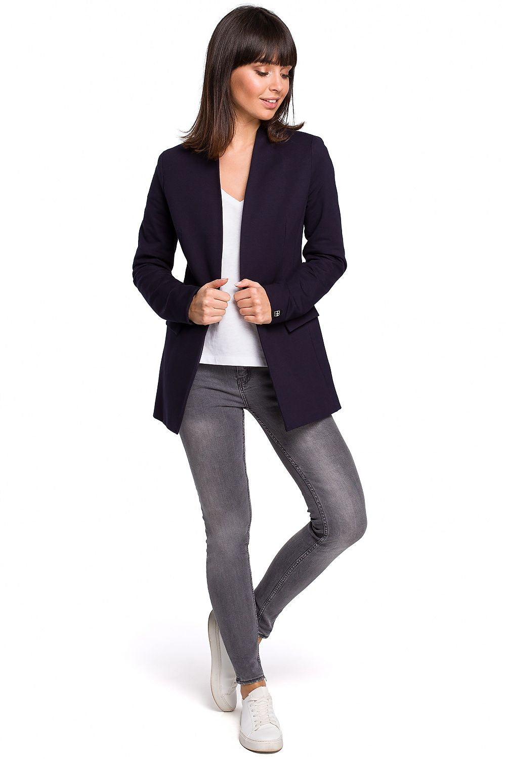   Żakiet Model B102 Navy - BeWear 