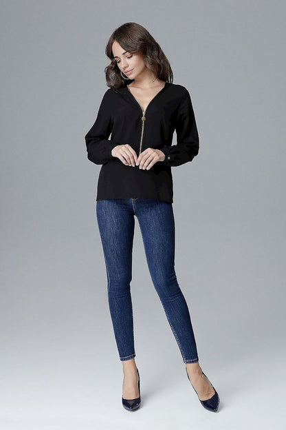   Bluzka Model L023 Black - Lenitif 