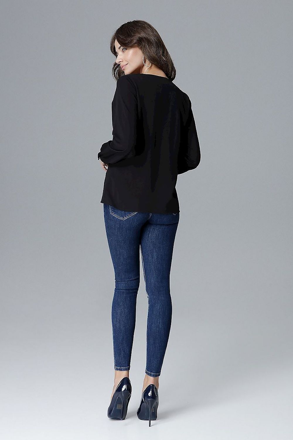   Bluzka Model L023 Black - Lenitif 