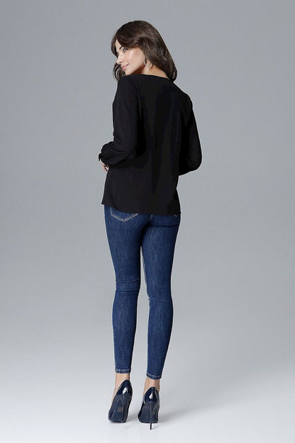   Bluzka Model L023 Black - Lenitif 