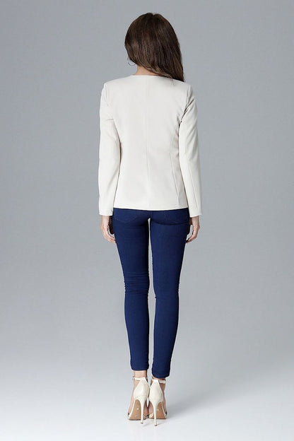   Żakiet Model L022 Beige - Lenitif 
