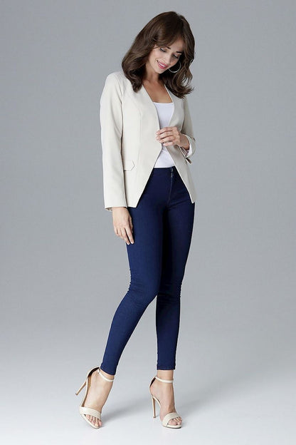   Żakiet Model L022 Beige - Lenitif 