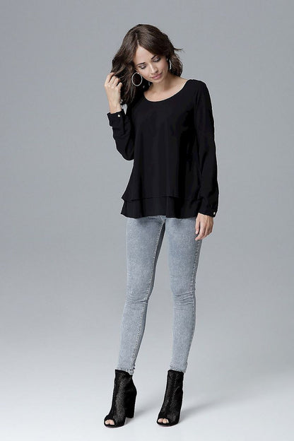   Bluzka Model L020 Black - Lenitif 