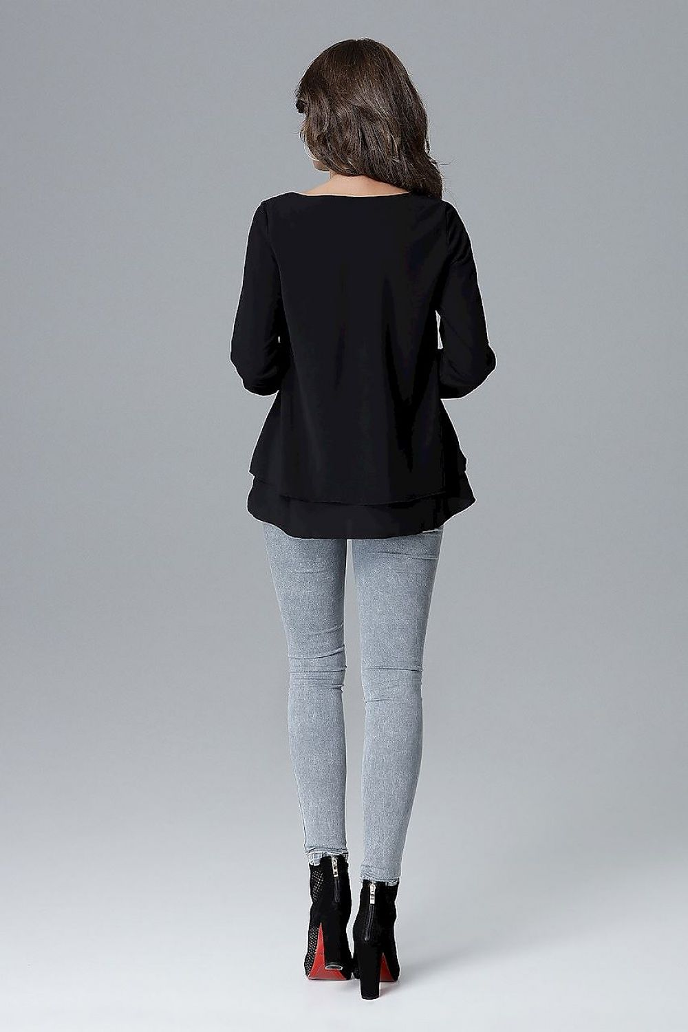   Bluzka Model L020 Black - Lenitif 