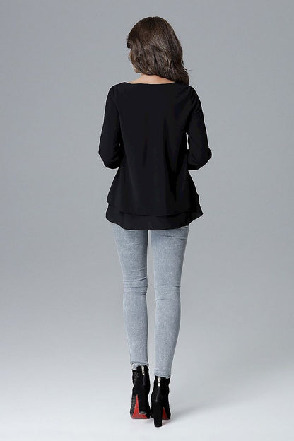   Bluzka Model L020 Black - Lenitif 
