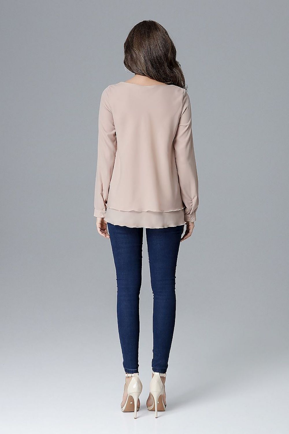   Bluzka Model L020 Beige - Lenitif 