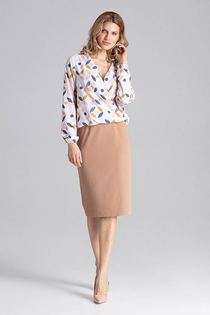 Spódnica Model M658 Brown - Figl 