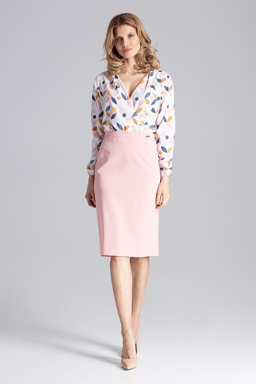  Spódnica Model M658 Pink - Figl 