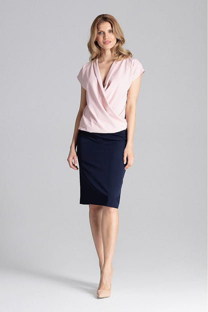   Bluzka Model M652 Pink - Figl 