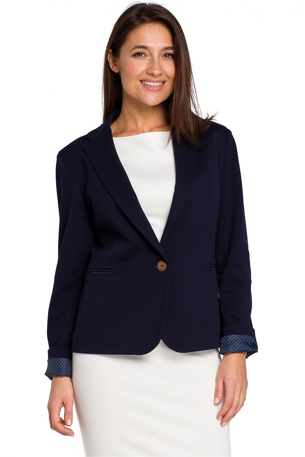   Żakiet Model S154 Navy - Stylove 