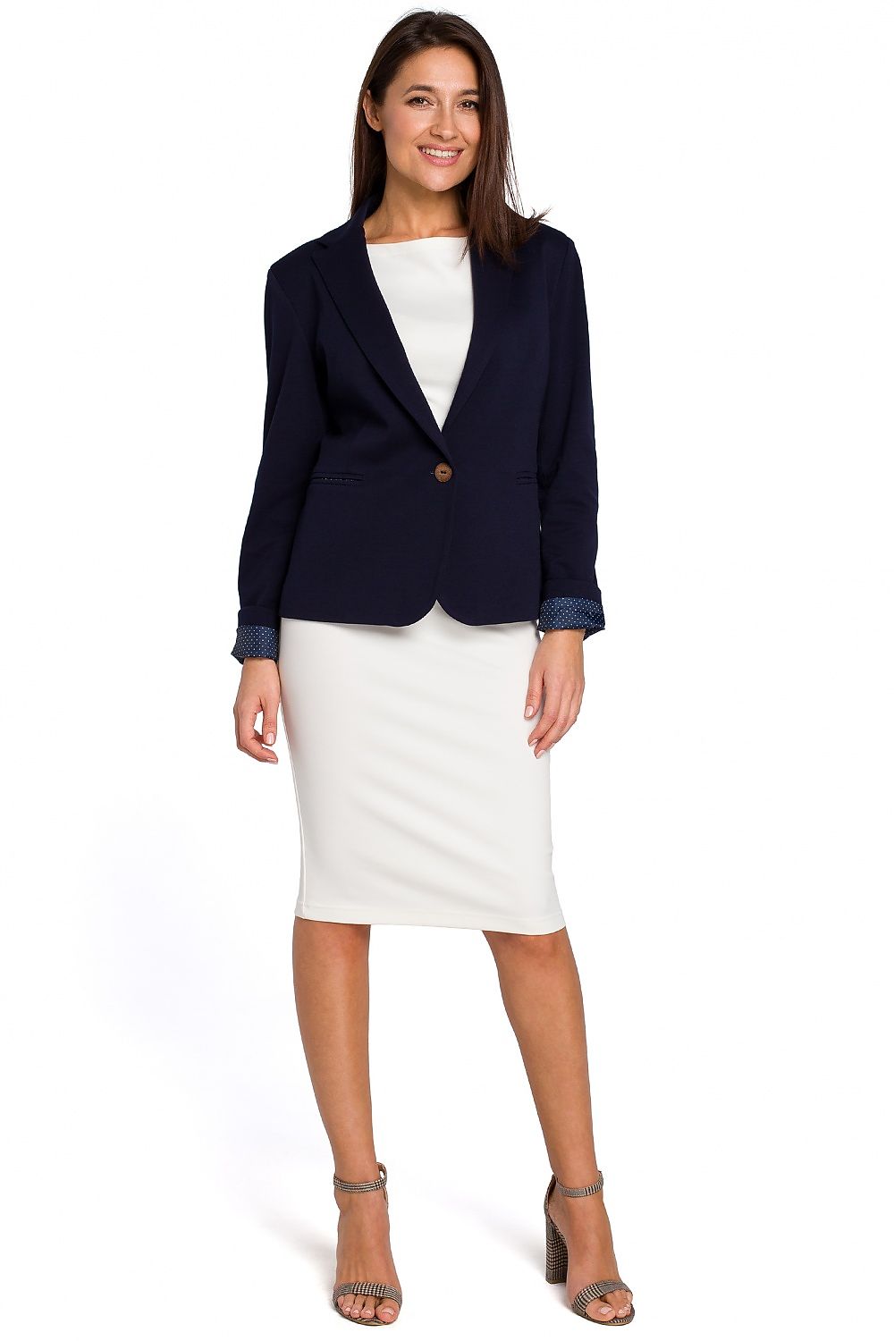   Żakiet Model S154 Navy - Stylove 