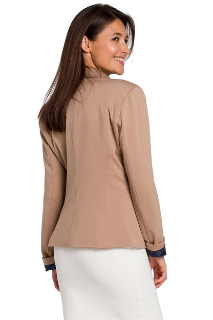   Żakiet Model S154 Beige - Stylove 