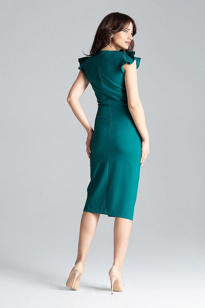   Sukienka Model L034 Green - Lenitif 