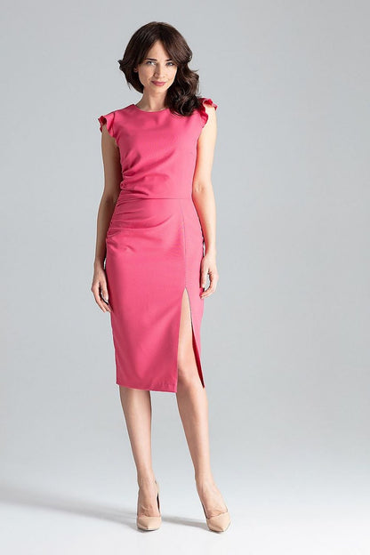   Sukienka Model L034 Coral - Lenitif 