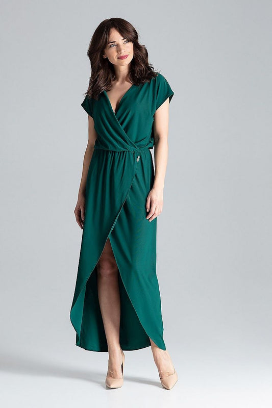   Sukienka Model L033 Green - Lenitif 