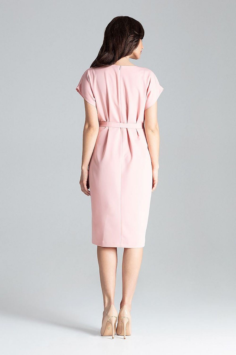  Sukienka Model L032 Pink - Lenitif 