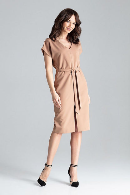  Sukienka Model L032 Brown - Lenitif 