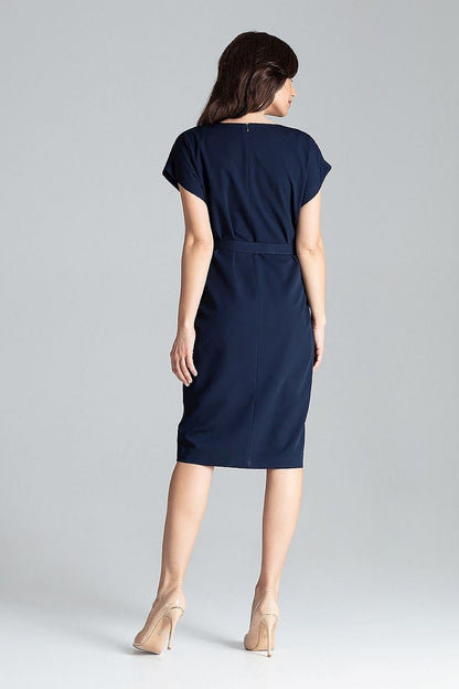  Sukienka Model L032 Navy - Lenitif 