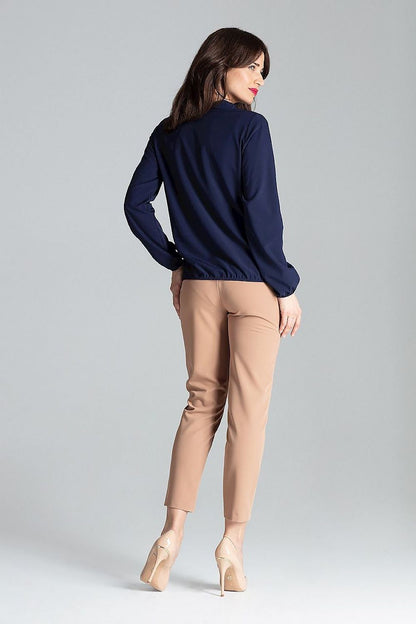   Bluzka Model L030 Navy - Lenitif 