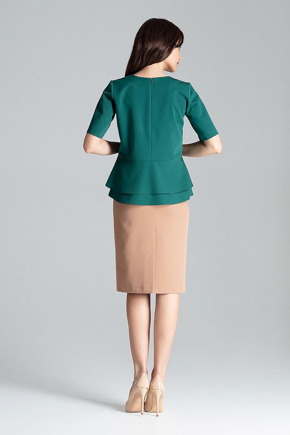   Bluzka Model L026 Green - Lenitif 