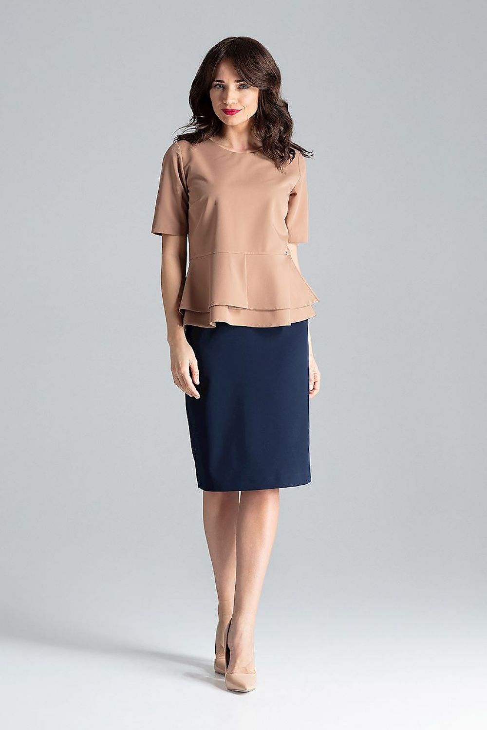   Bluzka Model L026 Brown - Lenitif 