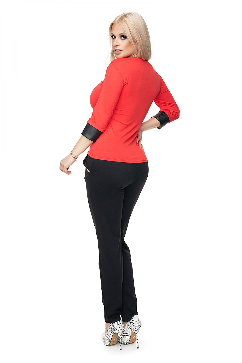   Bluzka Model 0102 Coral - PeeKaBoo 