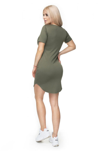  Sukienka Model 0120 Khaki - PeeKaBoo 