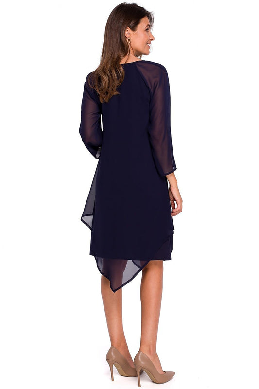   Sukienka Model S159 Navy - Stylove 