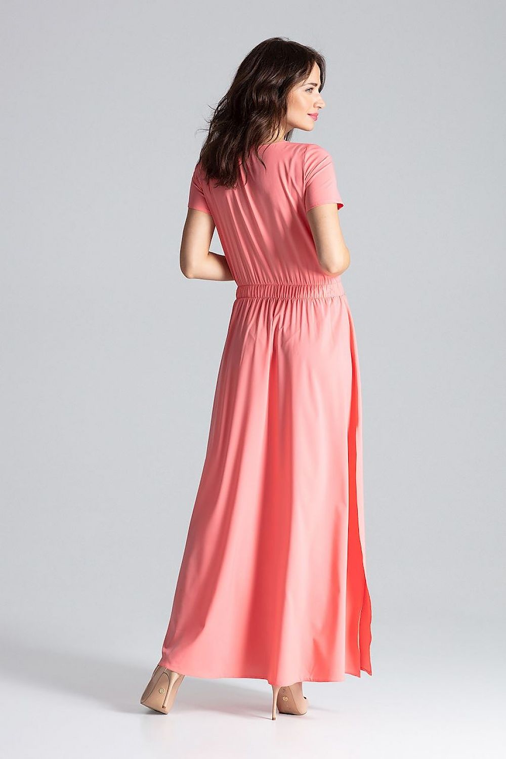  Sukienka Model L042 Coral - Lenitif 